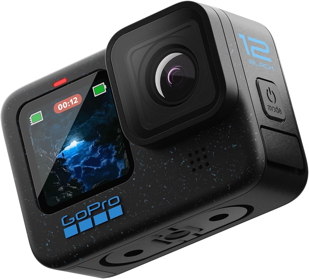 Gopro Hero12 CHDHX-121-RW Kamera Sportowa, Czarny, 5.3K