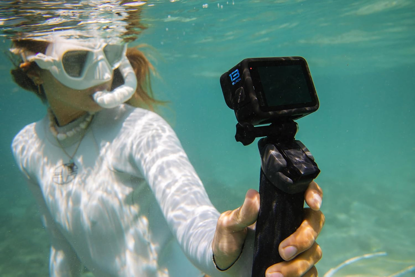 GoPro HERO13 Black – wodoodporna kamera akcji z wideo 5.3K60, zdjęciami 27 MP + kompatybilność z obiektywami z serii HB